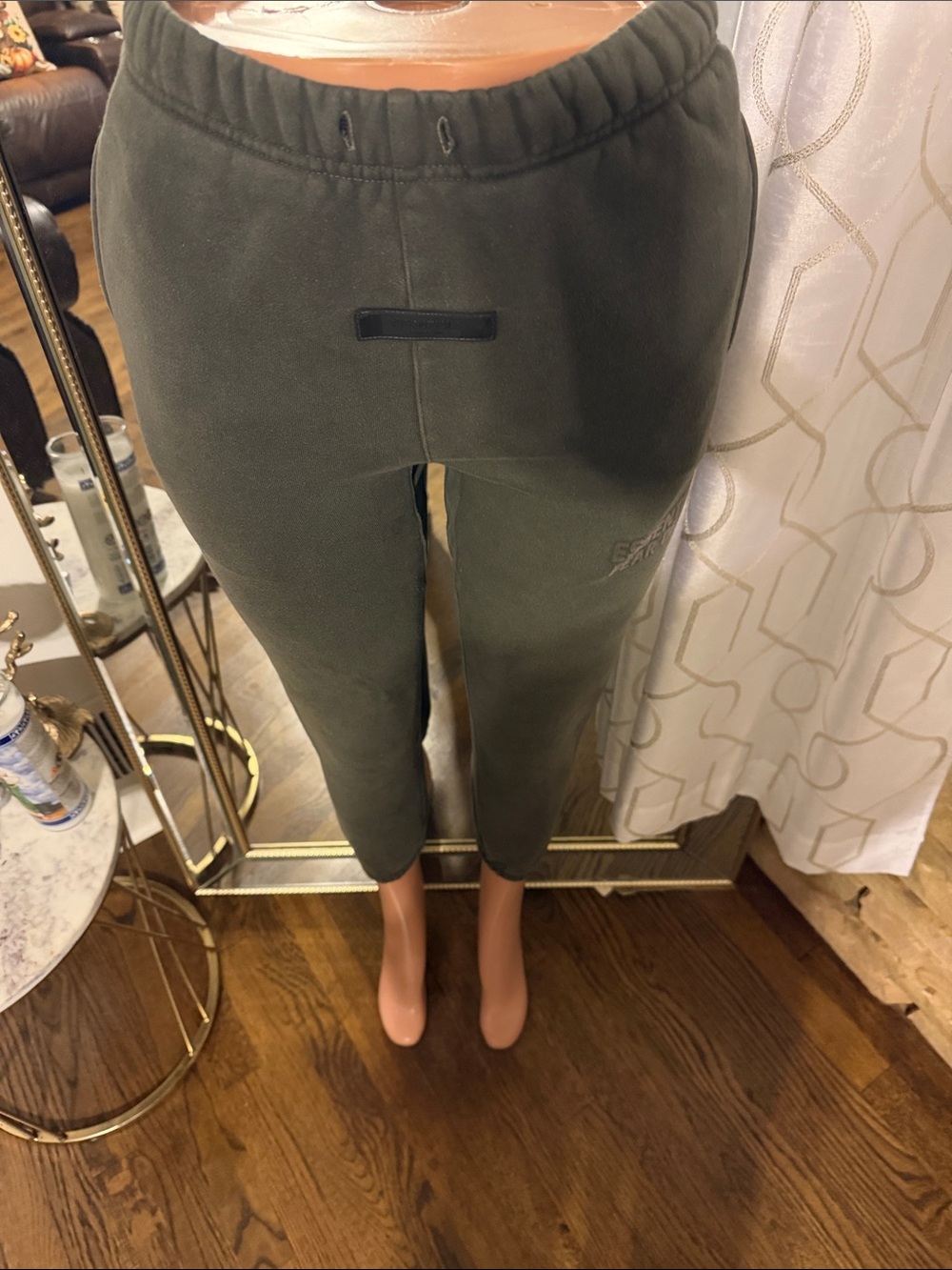 Olive Green Jogger Bottoms - Brand Unknown